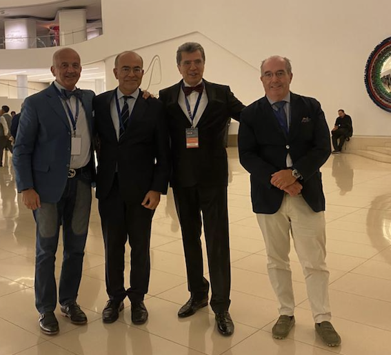 Congreso Baku: Acero, Dal Ponte, Rahimov, González Lagunas